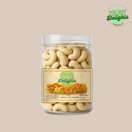 Pure Cashews Whole 180 - Nutritious & Delicious | Premium Kaju Nut - Rich in Protein Cashews (1 x 250 g)